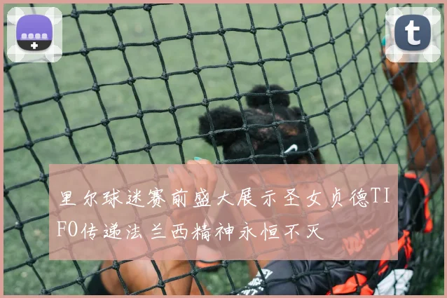 里尔球迷赛前盛大展示圣女贞德TIFO传递法兰西精神永恒不灭